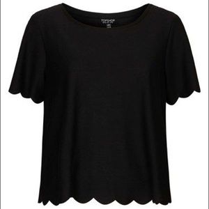formal back shirt. topshop